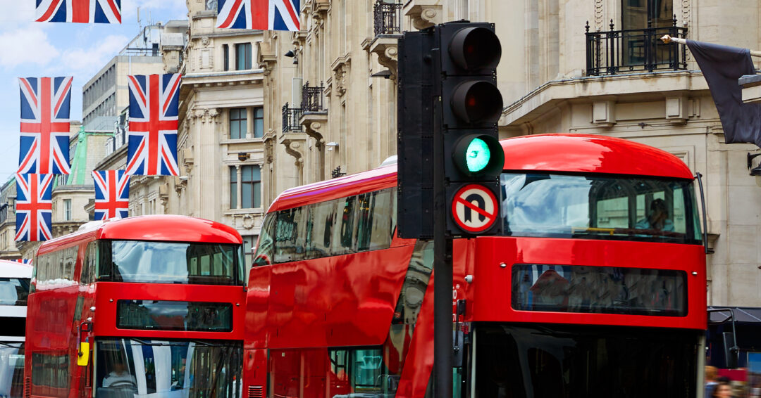 London Regent Street W1 Westminster in UK