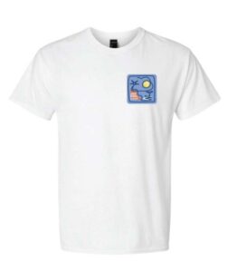 AM25 logo shirt - white