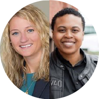 Megan Bannigan (Debevoise & Plimpton LLP, USA) and Adraea Brown (H-D U.S.A. LLC, USA)