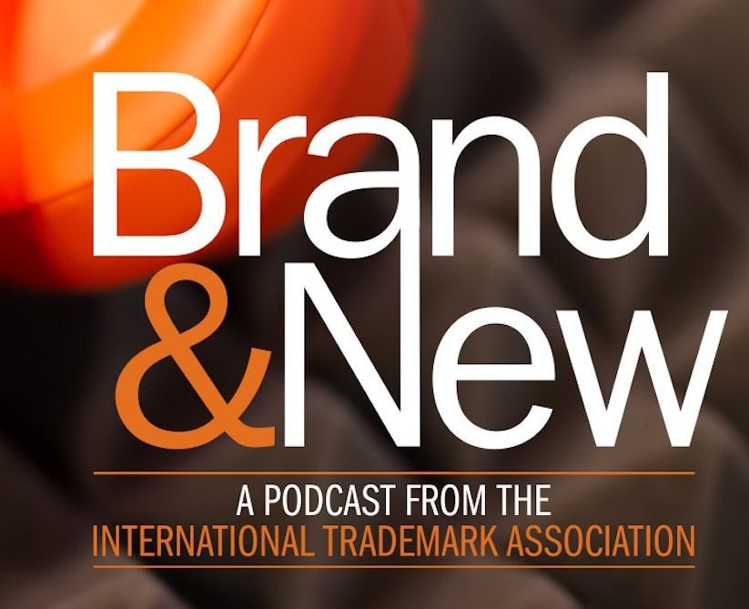 Brand and New logo with orange headphones