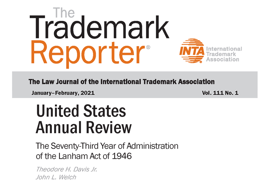 The Reademark Reporter United States Annual Review